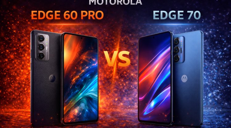 Motorola Edge 60 Pro vs Motorola Edge 70: Specs, Camera & Performance Compared