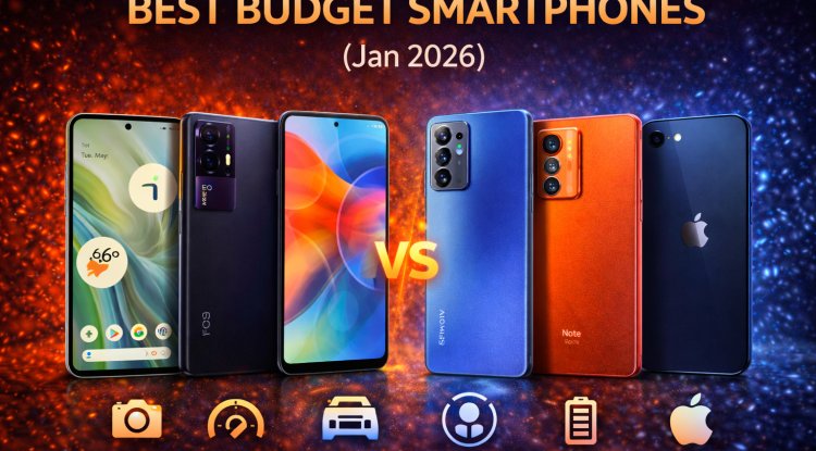 Best Budget Smartphones (Jan 2026): Cheap Phones That Don’t Feel Cheap