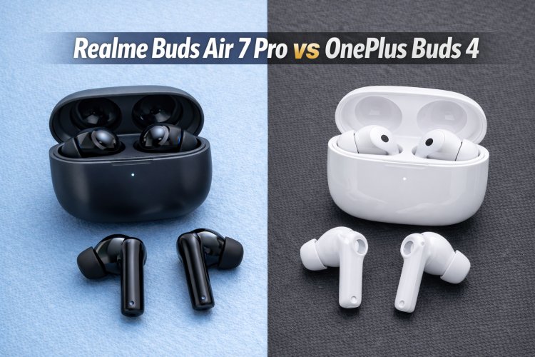 Realme Buds Air 7 Pro vs OnePlus Buds 4: Detailed Specs & Real-World Comparison